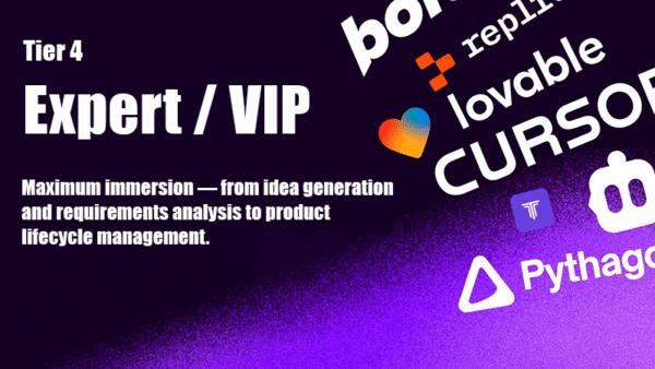 Course: Tier 4 "Expert / VIP"